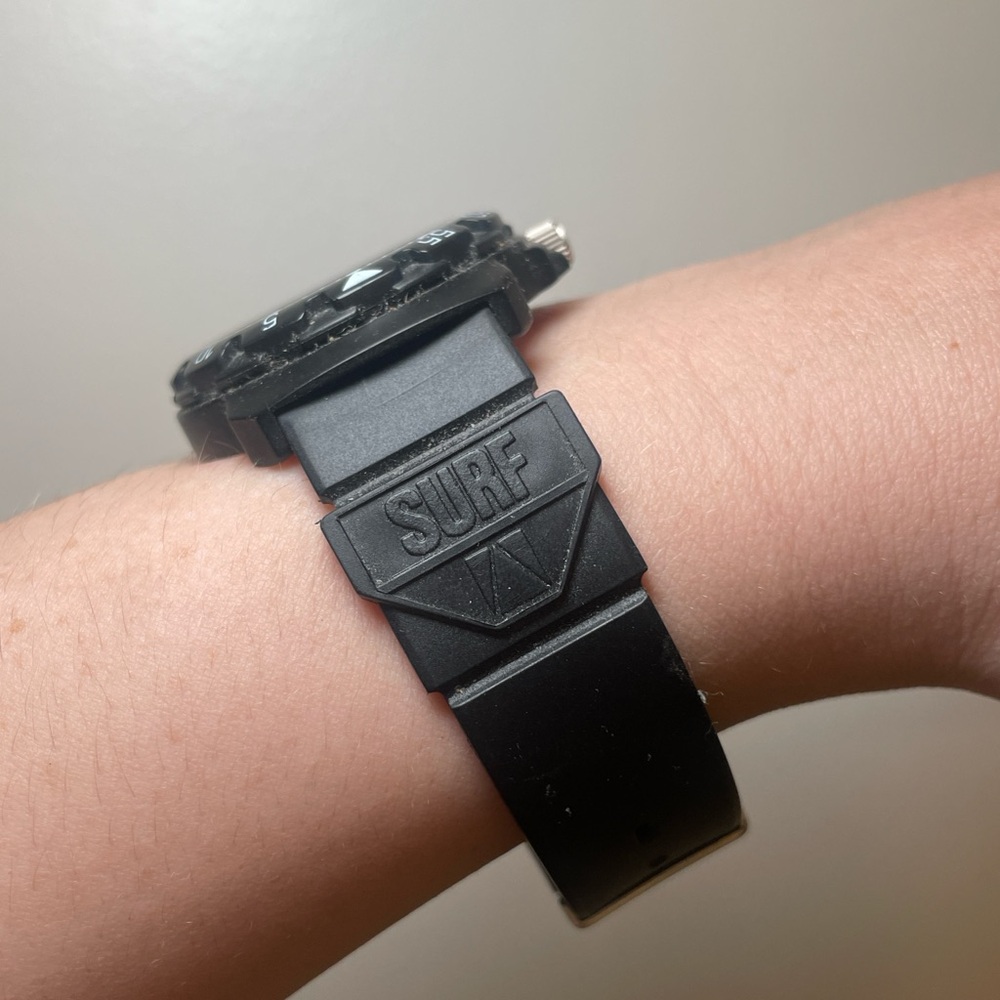 Black Multicolor World Map Watch - image 2